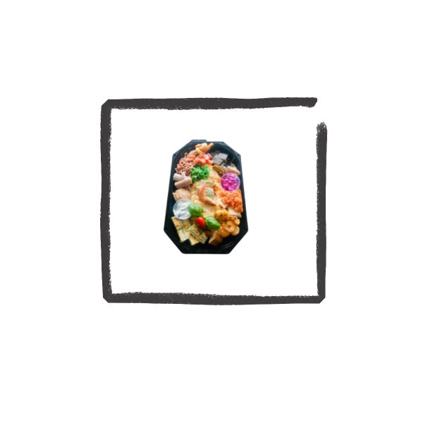 gegarneerde zalmsalade