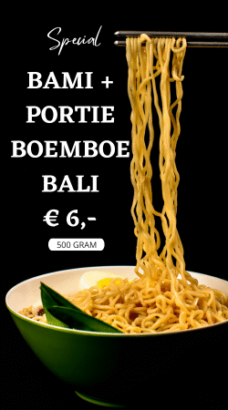 Bami + boemboe Bali